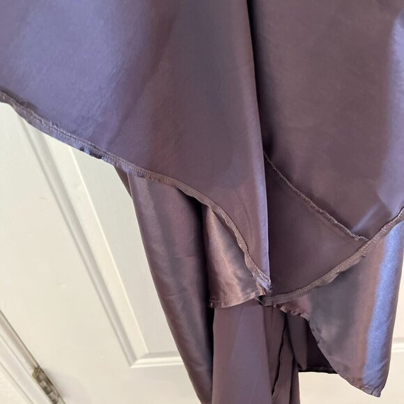 Jessica McClintock Woman's Grey Lined Prom, Event , Party Maxi Dress Sz 4 - Picture 10 of 10